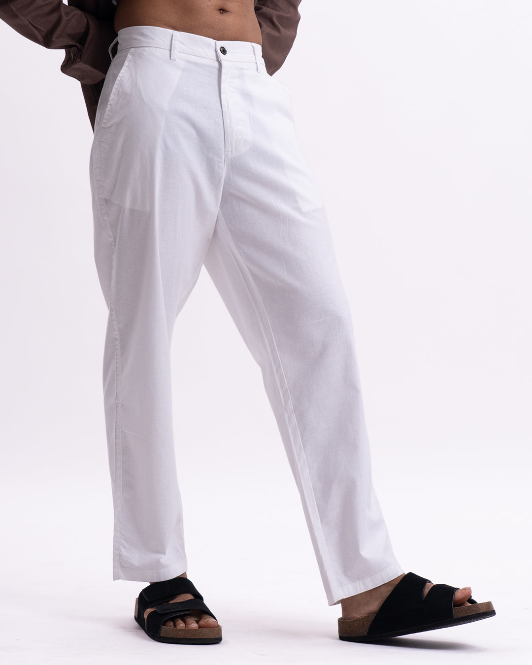 Holiday Featherlite Relaxed Pants In White