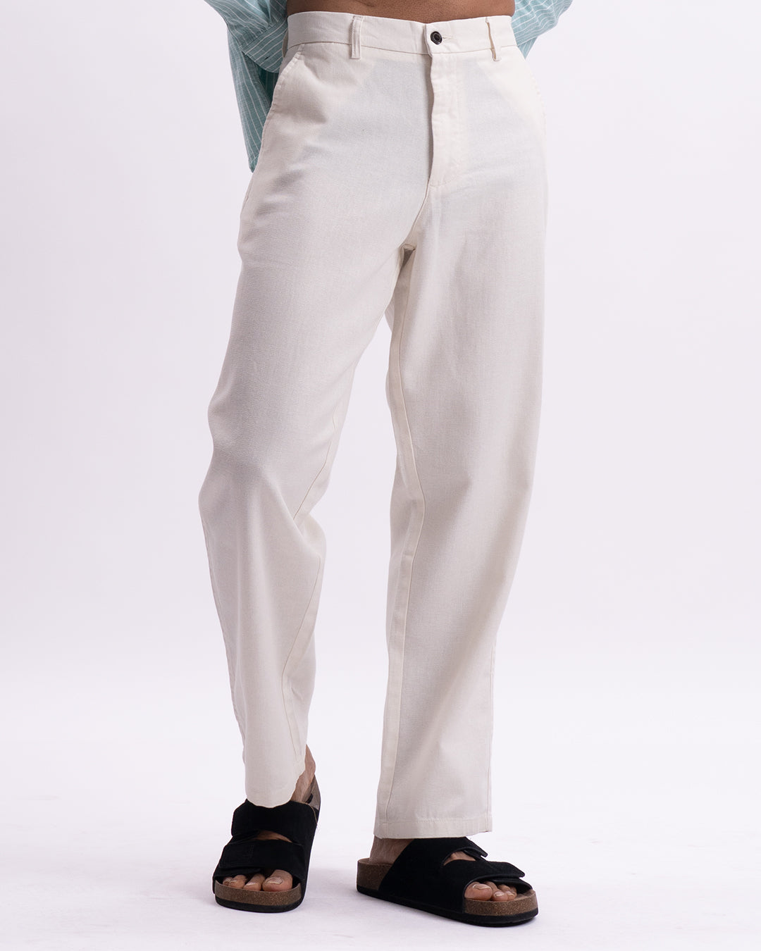 Holiday Airweave Relaxed Pants In Cream