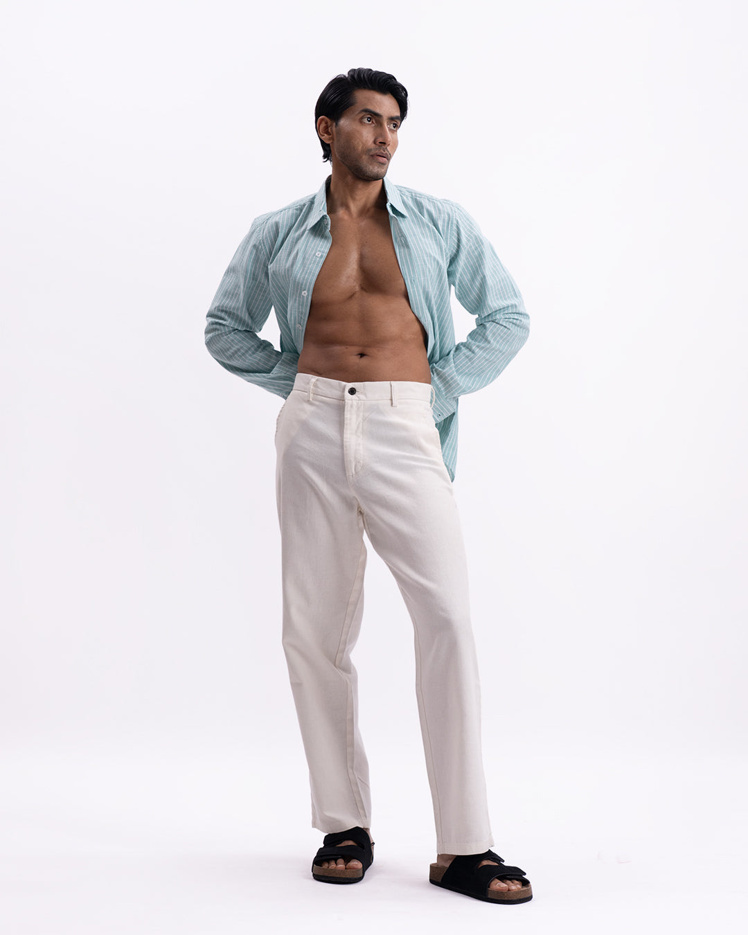Holiday Airweave Relaxed Pants In Cream