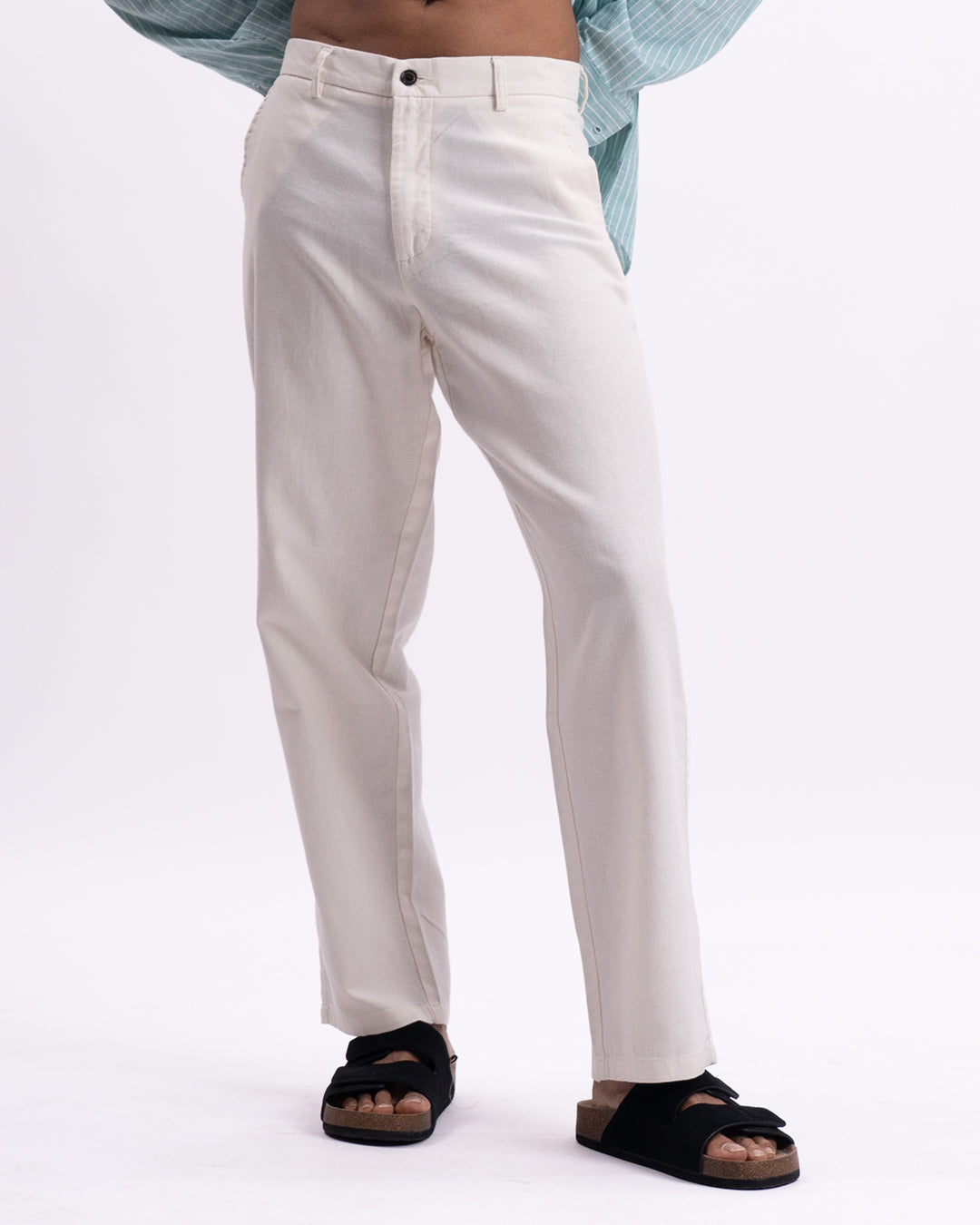 Holiday Airweave Relaxed Pants In Cream