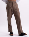 Holiday Airweave Relaxed Pants In Brown
