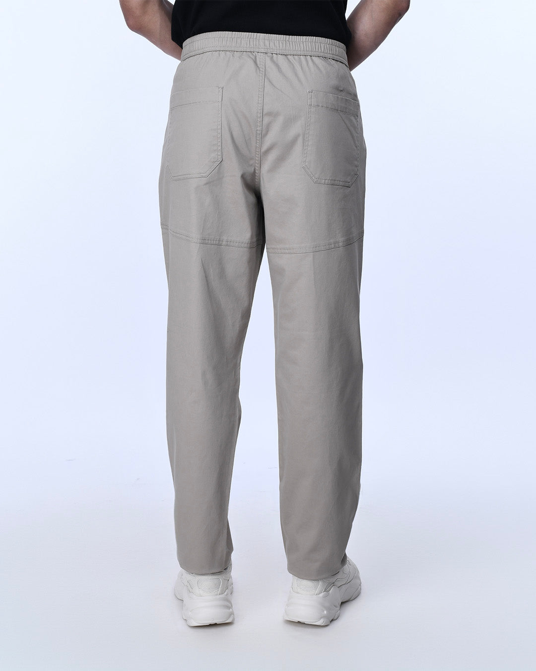 Soft Cotton Relaxed Flexiwaist Pant In Beige