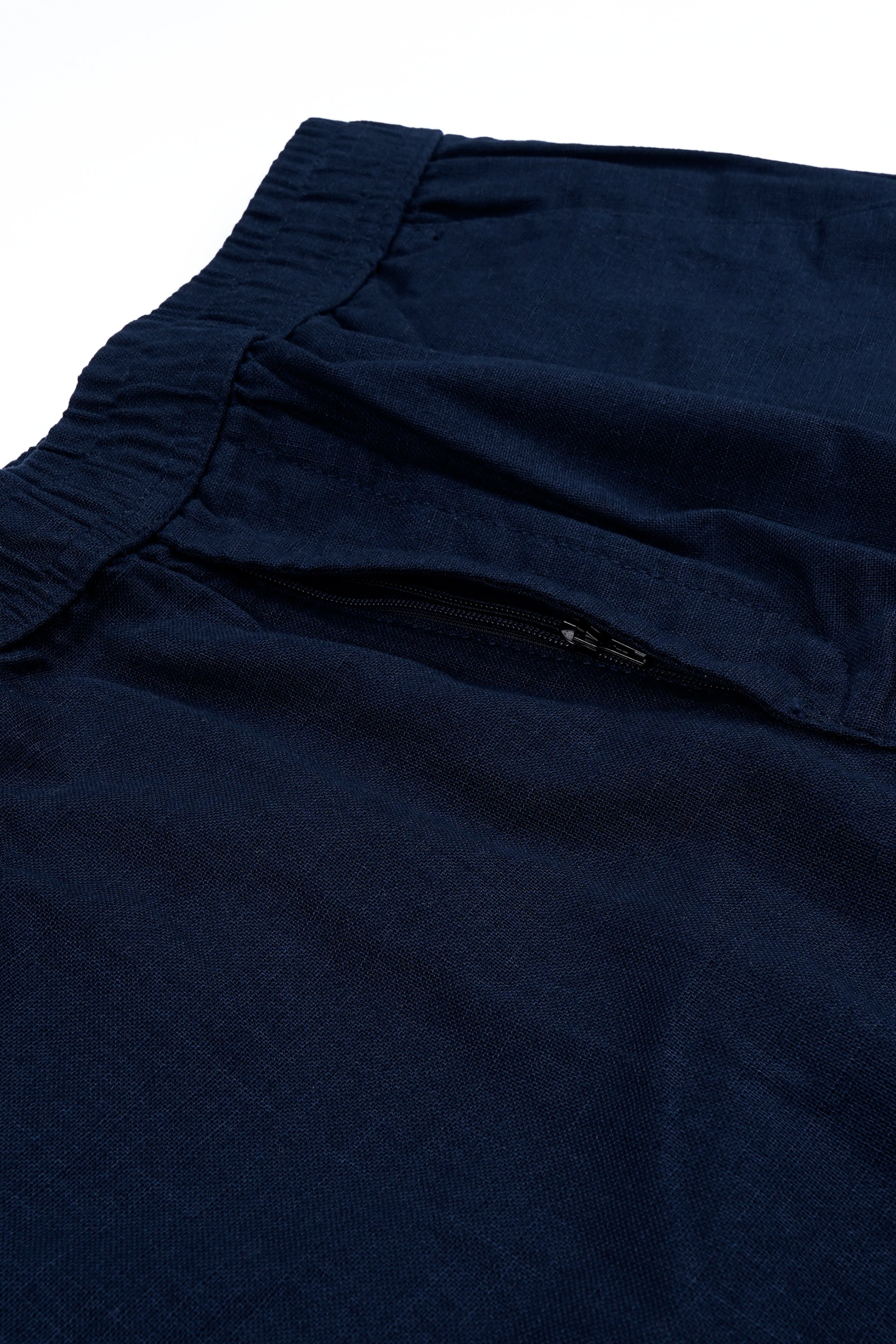 RAW SLUB RELAXED FLEXIWAIST PANTS