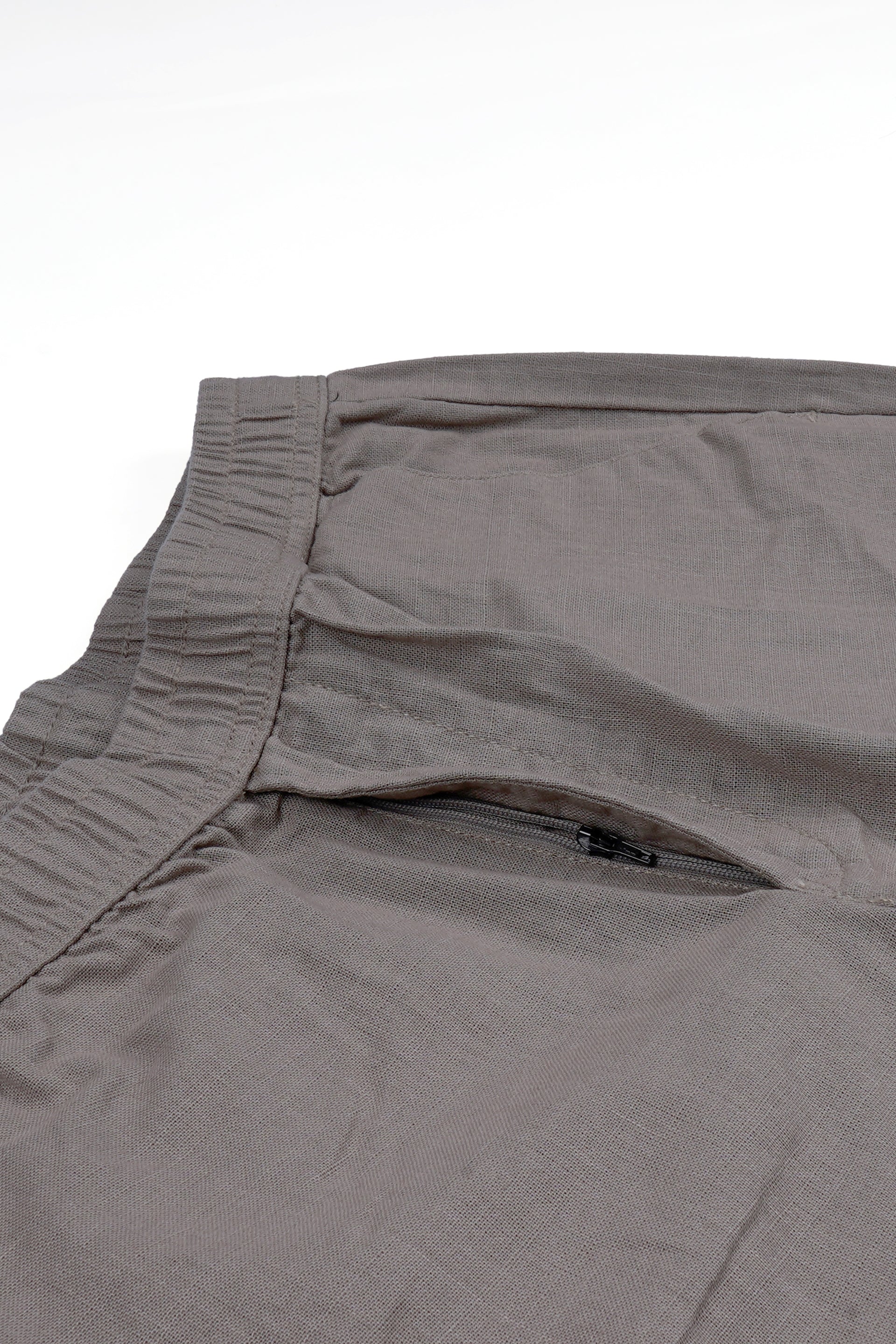 RAW SLUB RELAXED FLEXIWAIST PANTS