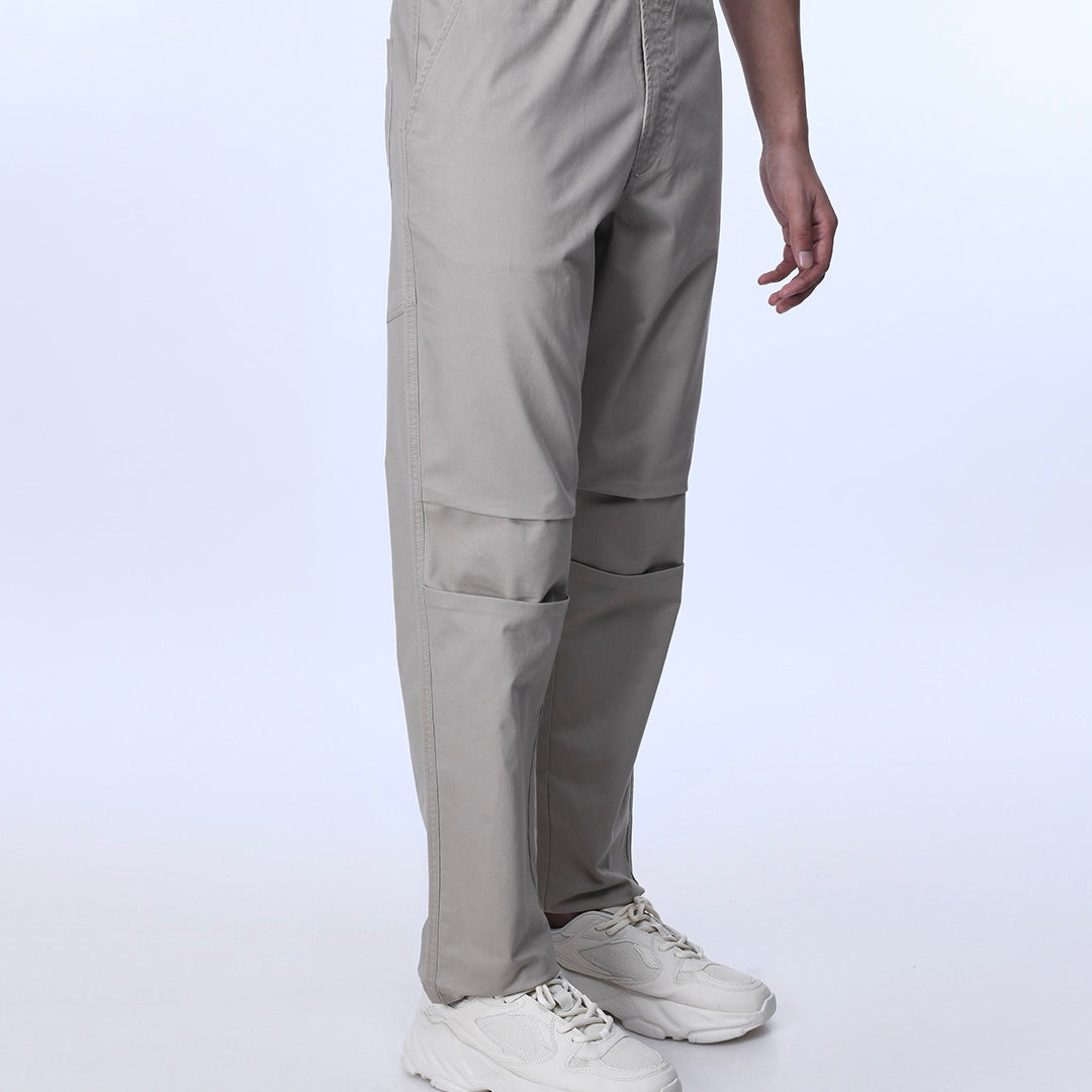 Soft Cotton Relaxed Flexiwaist Pant In Beige