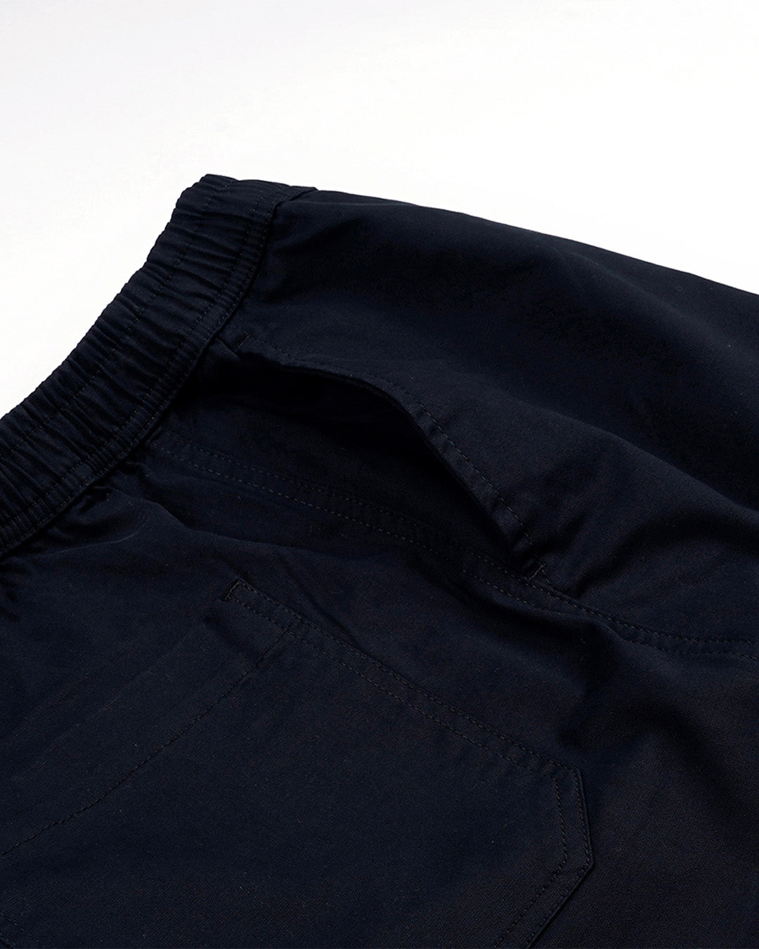 Soft Cotton Relaxed Flexiwaist Pant In Black