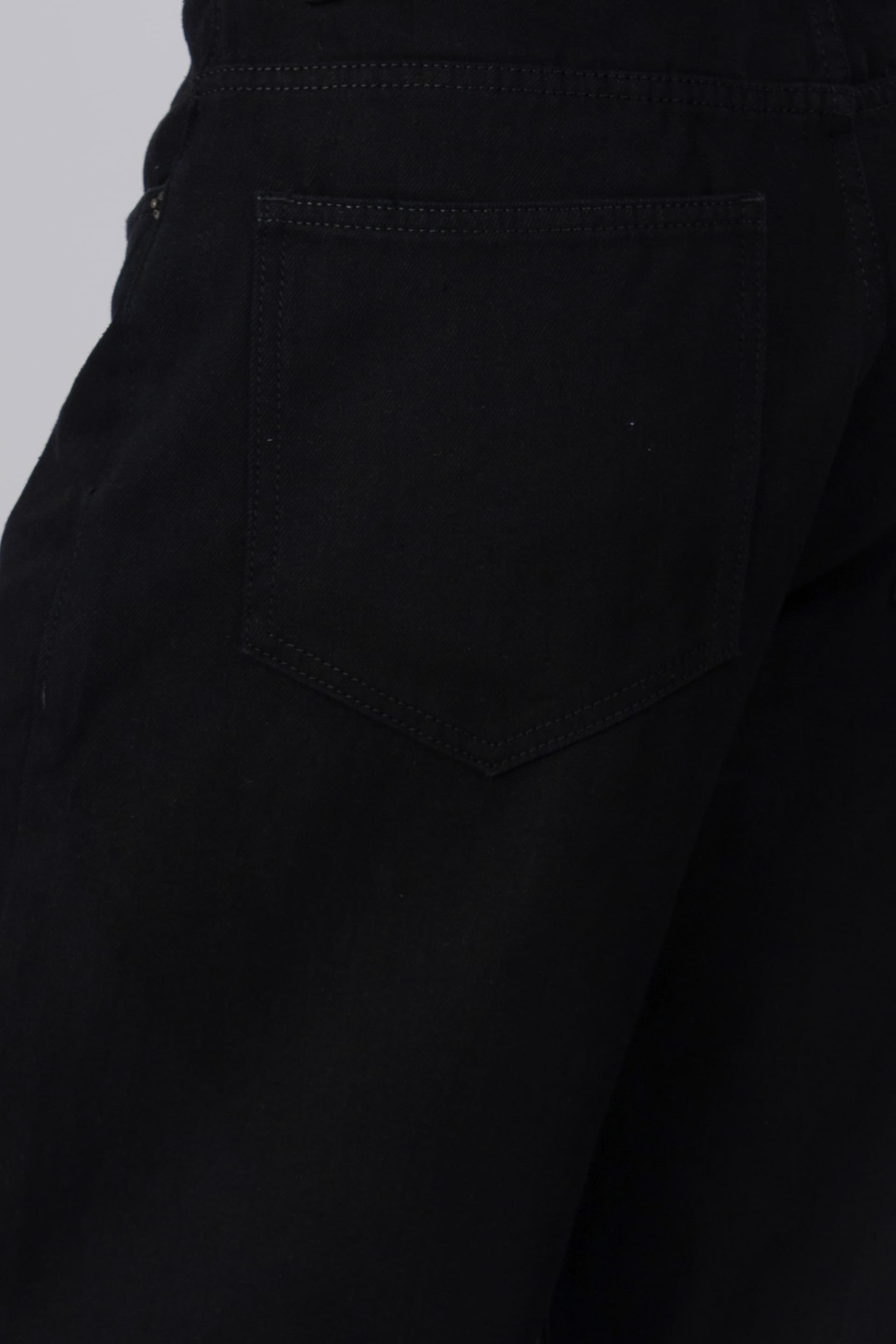 Black Edge Relaxed Denim