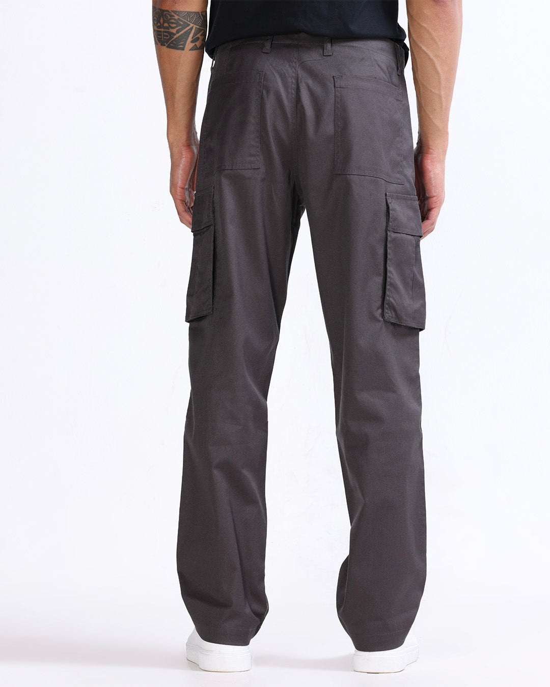 Mason Relaxed Cargo Pants In Brown