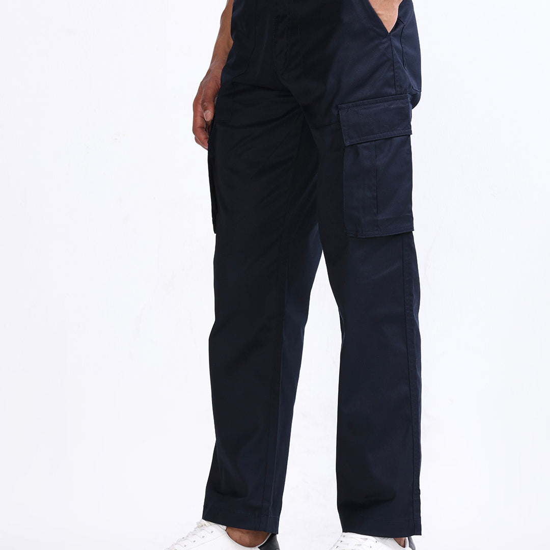 Mason Relaxed Cargo Pants In Navy