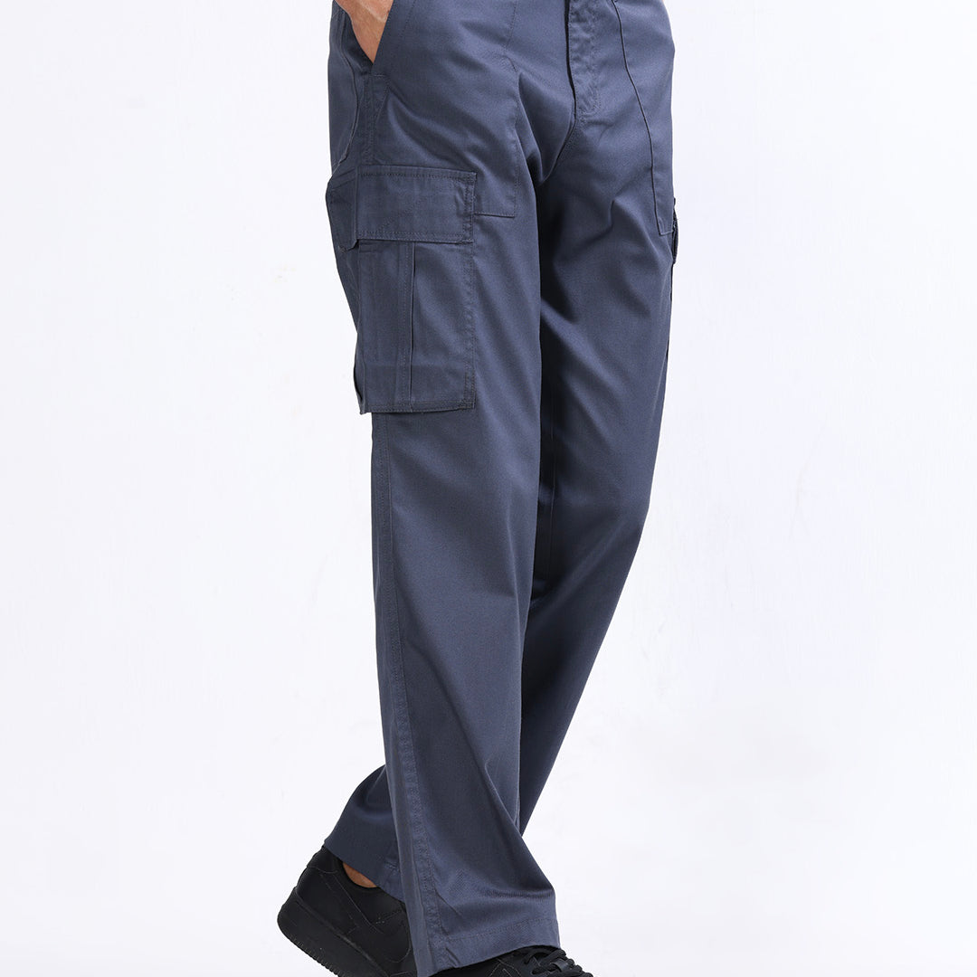 Mason Relaxed Cargo Pants In Grey
