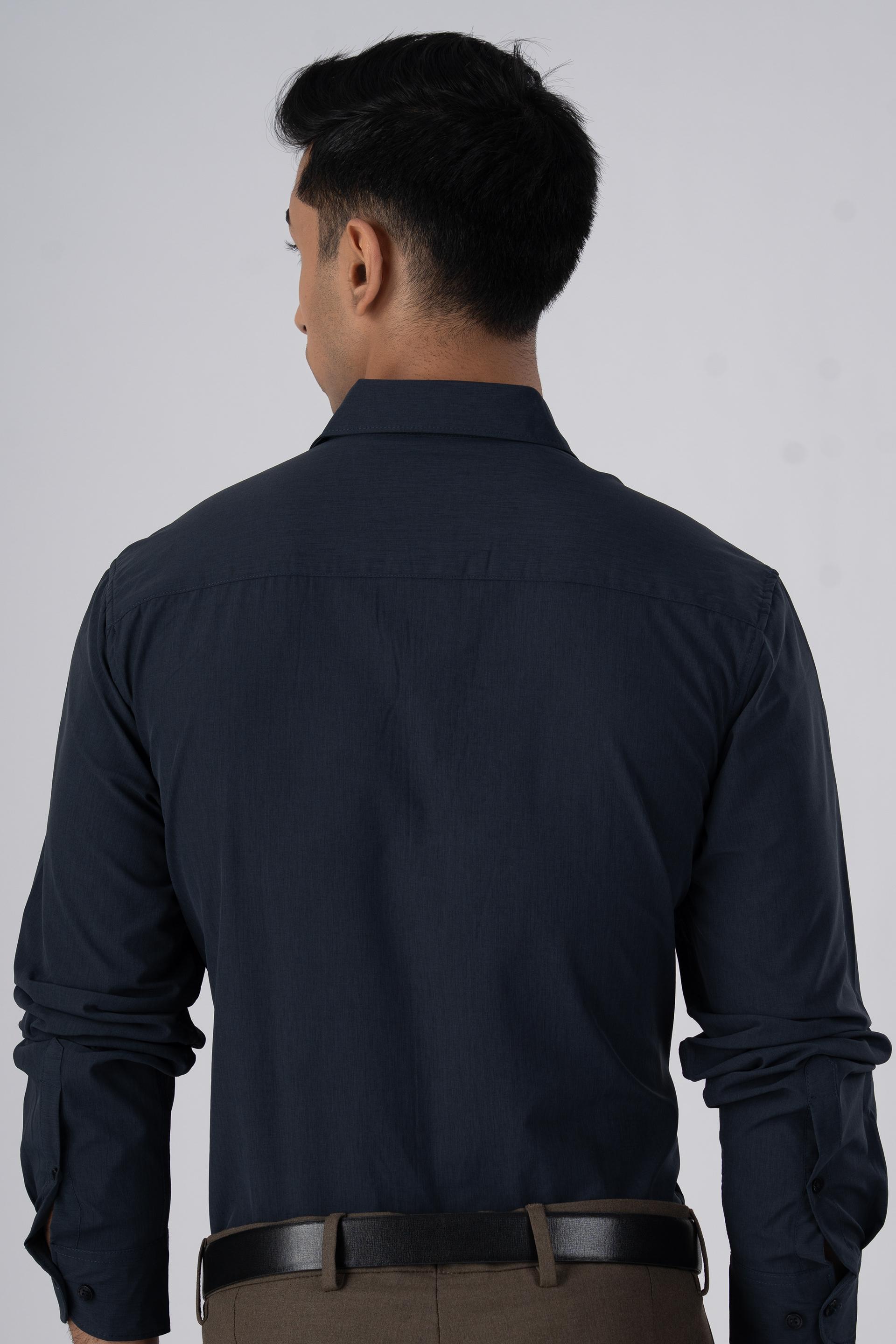 Featherlite Wrinkle Free Shirt In Grey