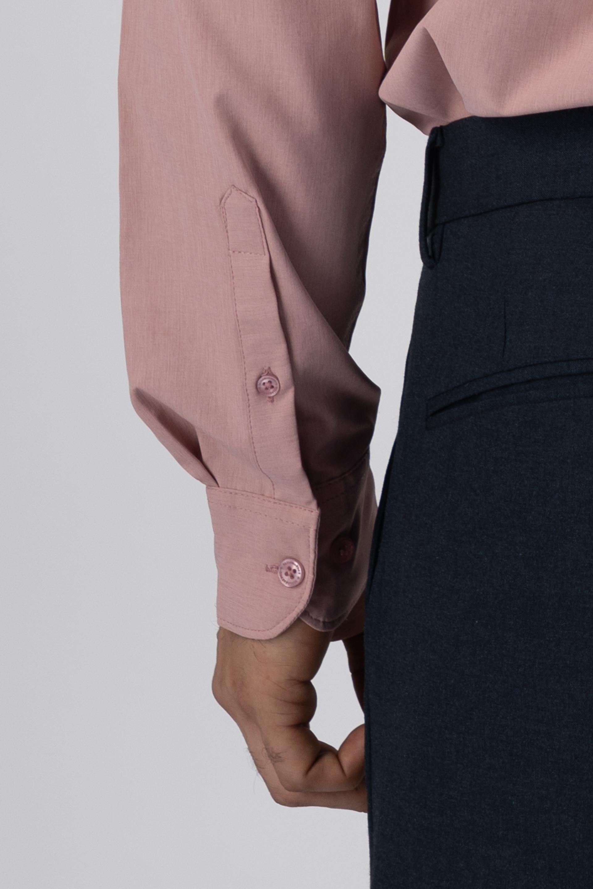 Featherlite Wrinkle Free Shirt In Peach