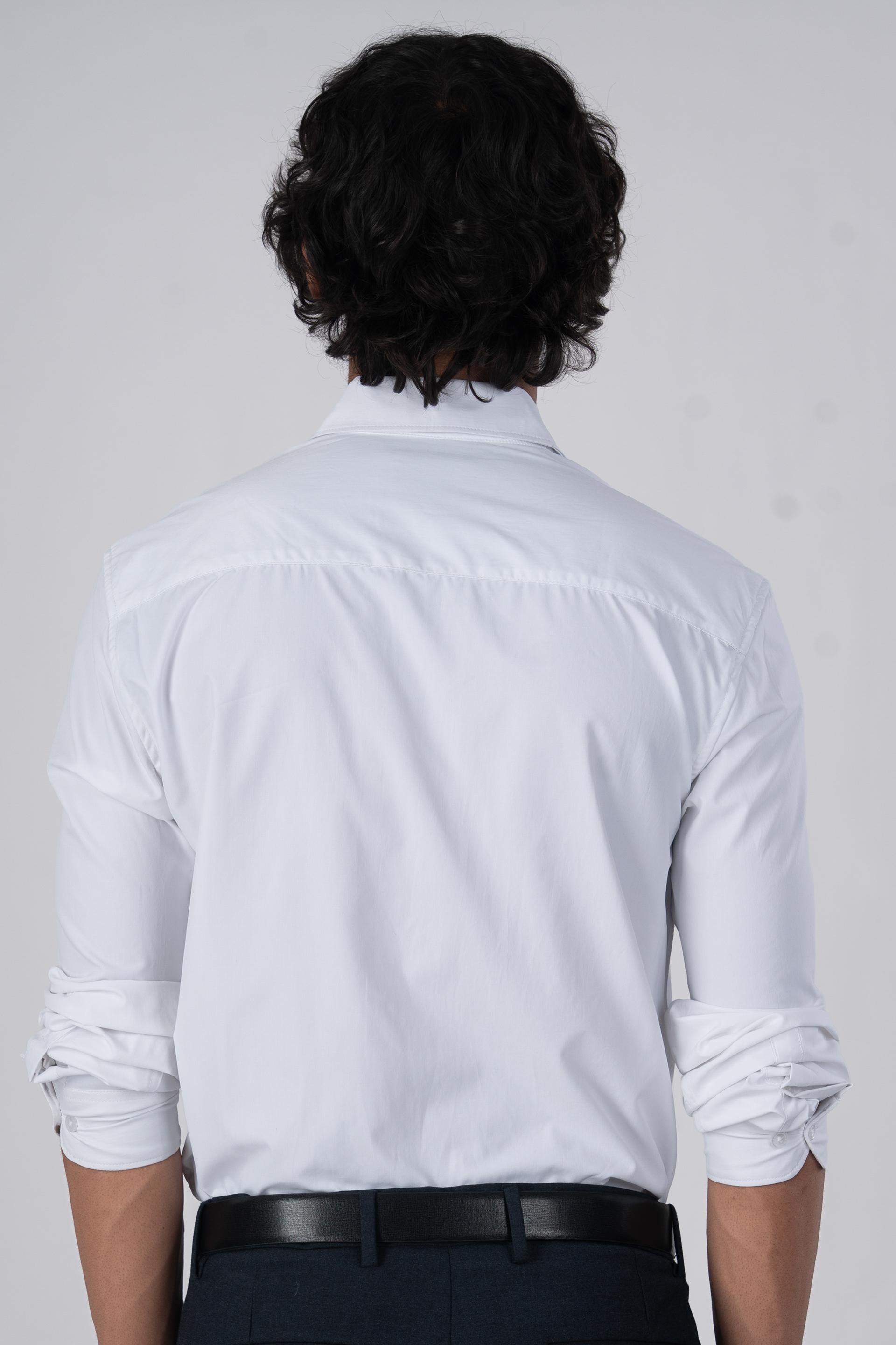 Featherlite Wrinkle Free Shirt In White