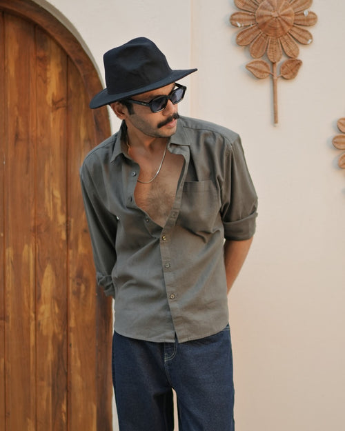Relaxed Cropped Shirts