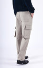 TAILORAEDGE Air Relaxed Cargo Pant In Ash Beige