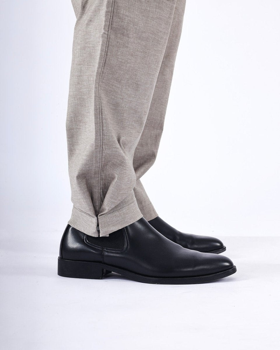 TAILORAEDGE Air Relaxed Cargo Pant In Ash Beige