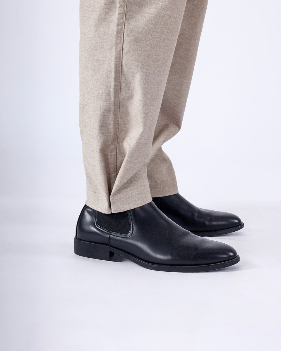 TAILORAEDGE Air Relaxed Cargo Pant In Beige