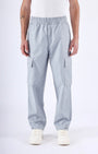 TAILORAEDGE Air Relaxed Cargo Pant In Blue