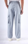 TAILORAEDGE Air Relaxed Cargo Pant In Blue