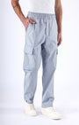 TAILORAEDGE Air Relaxed Cargo Pant In Blue