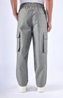 TAILORAEDGE Air Relaxed Cargo Pant In Sage Green