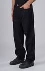 TAILORAEDGE Black Edge Relaxed Denim