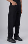 TAILORAEDGE Black Edge Relaxed Denim