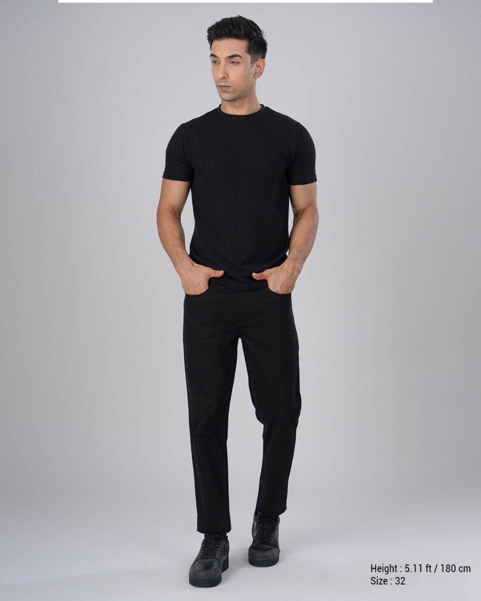 TAILORAEDGE Black Edge Tailored Denim