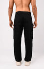 TAILORAEDGE Carpenter Relaxed Cargos In Black