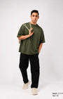 TAILORAEDGE Carpenter Relaxed Cargos In Black