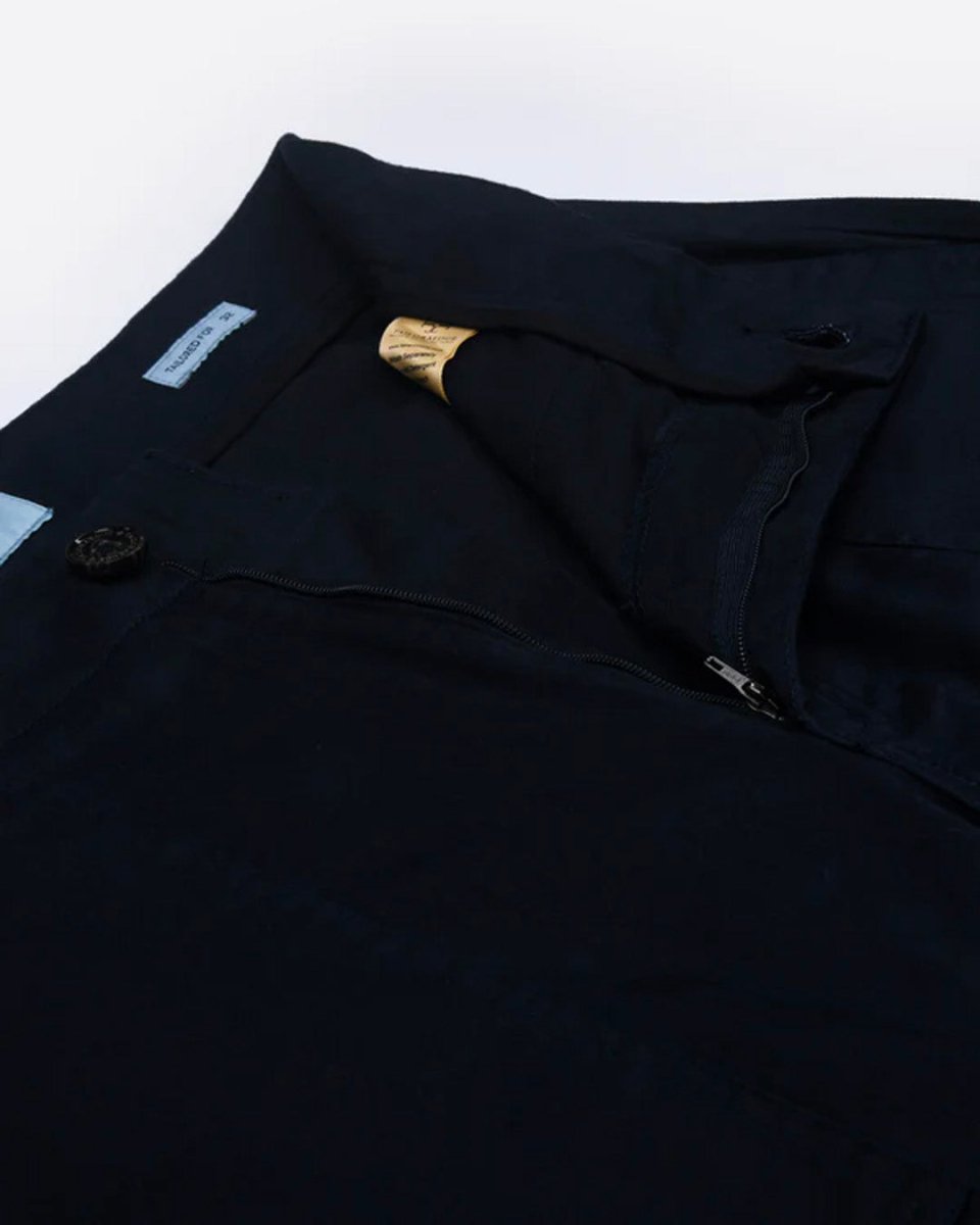 TAILORAEDGE Carpenter Relaxed Cargos In Blue