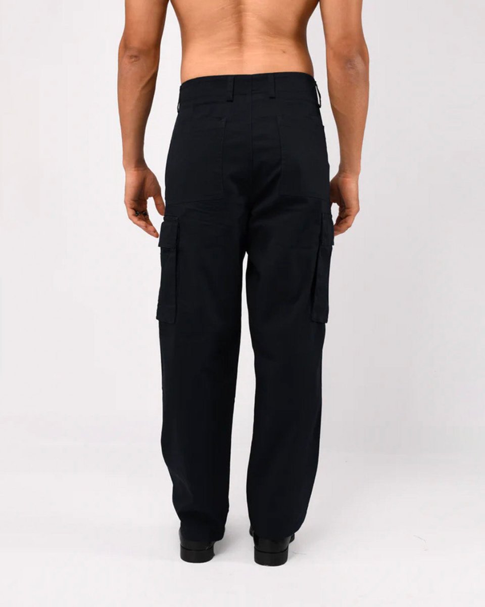 TAILORAEDGE Carpenter Relaxed Cargos In Blue