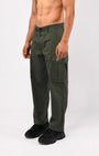 TAILORAEDGE Carpenter Relaxed Cargos In Green