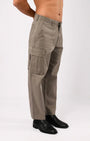TAILORAEDGE Carpenter Relaxed Cargos In Grey