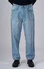 TAILORAEDGE Classic Edge Relaxed Denim In Light Blue