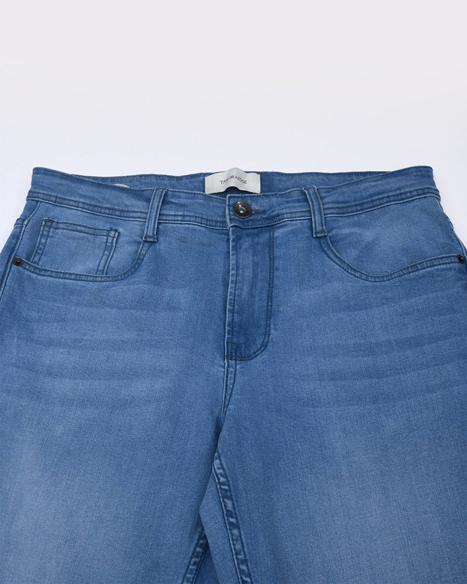 TAILORAEDGE Classic Edge Tailored Denim In Blue