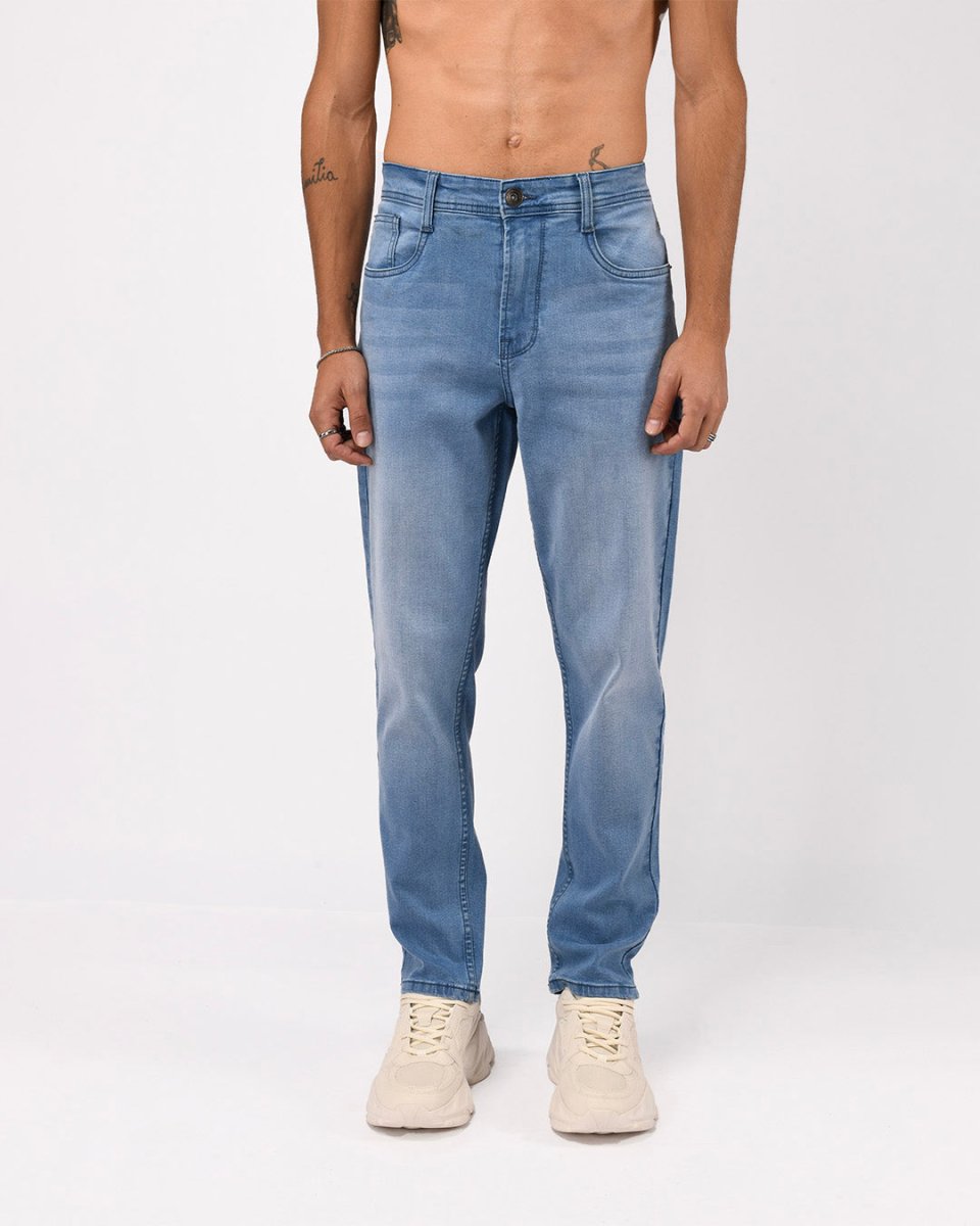 TAILORAEDGE Classic Edge Tailored Denim In Blue