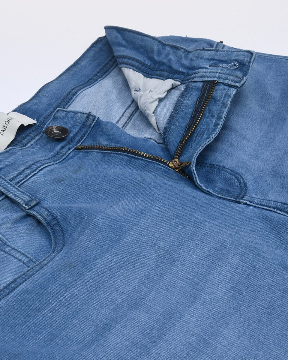 TAILORAEDGE Classic Edge Tailored Denim In Blue