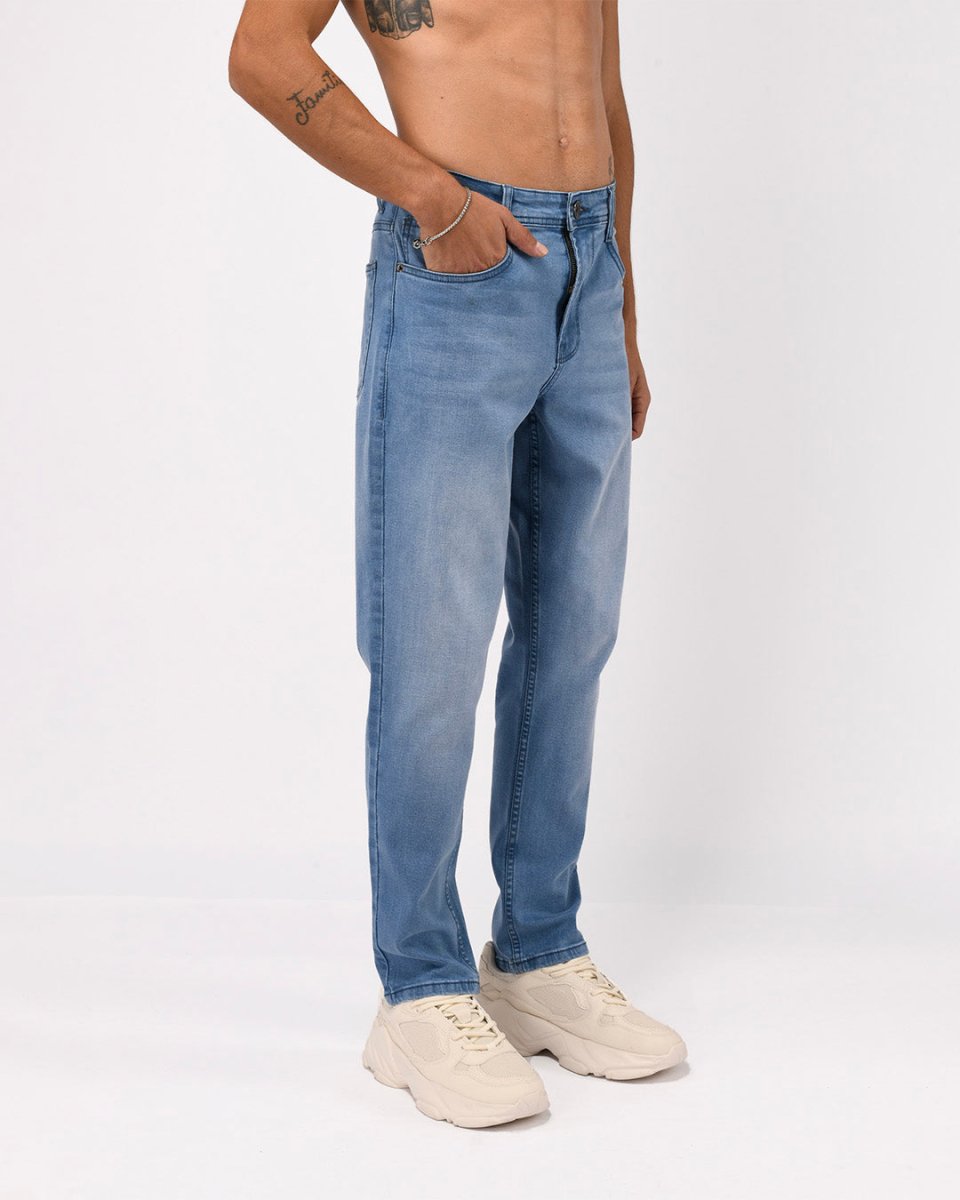 TAILORAEDGE Classic Edge Tailored Denim In Blue
