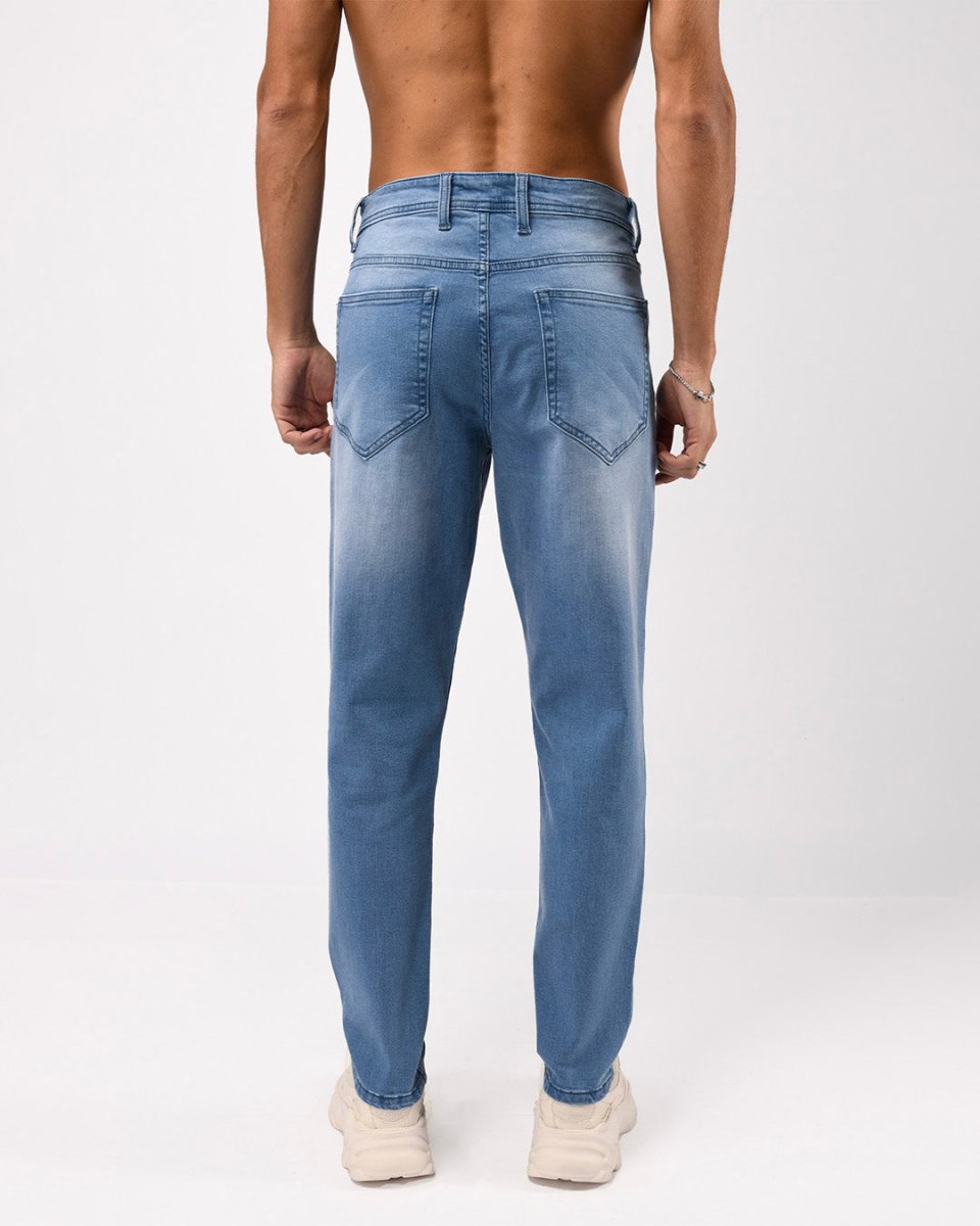 TAILORAEDGE Classic Edge Tailored Denim In Blue