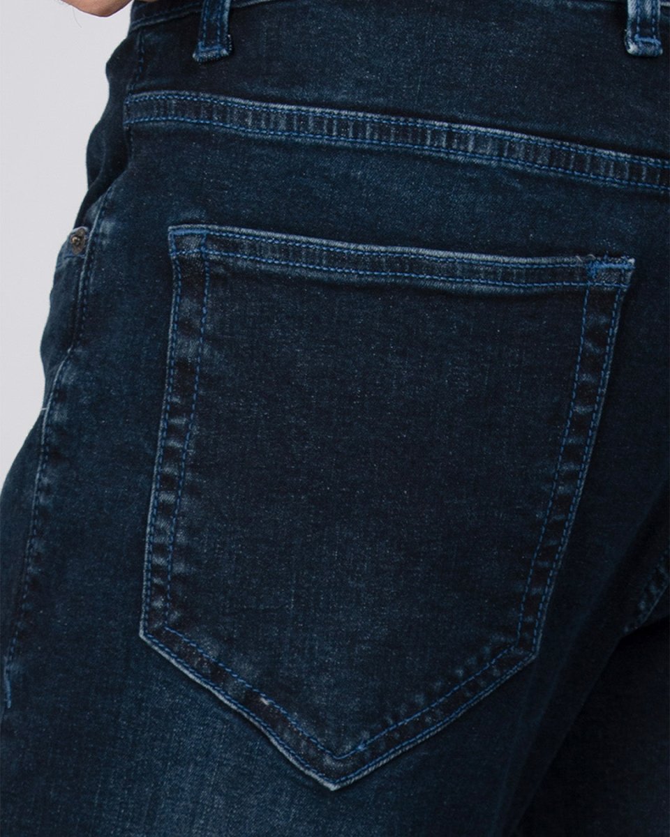 TAILORAEDGE Classic Edge Tailored Denim In Bright Blue