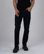 TAILORAEDGE Classic Edge Tailored Denim In Dark Blue