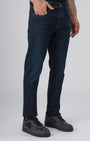 TAILORAEDGE Classic Edge Tailored Denim In Dark Blue