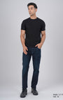 TAILORAEDGE Classic Edge Tailored Denim In Dark Blue