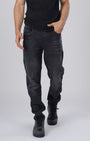 TAILORAEDGE Classic Edge Tailored Denim In Deep grey
