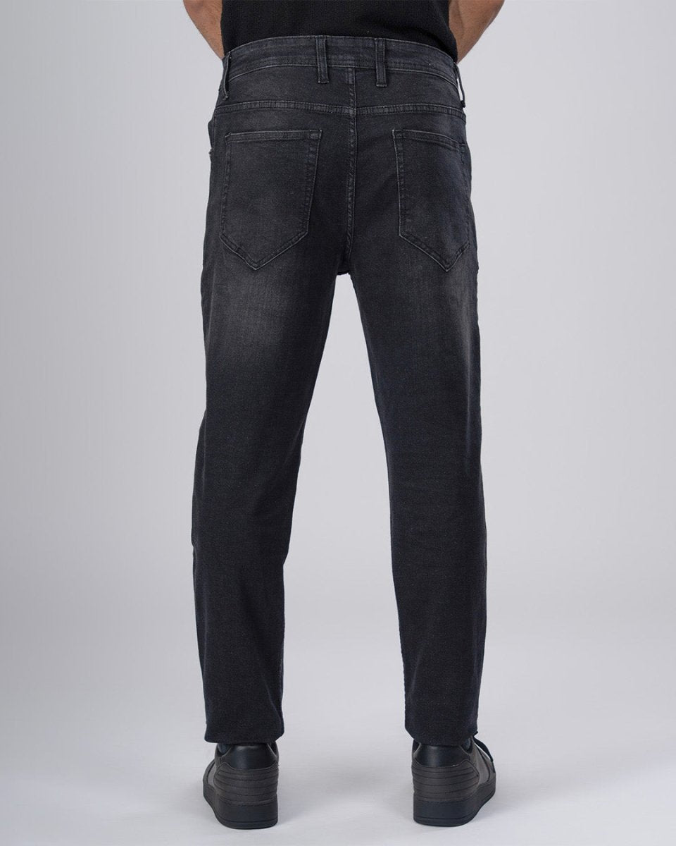 TAILORAEDGE Classic Edge Tailored Denim In Deep grey