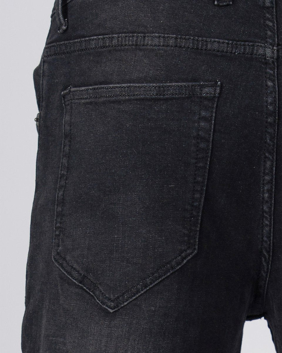 TAILORAEDGE Classic Edge Tailored Denim In Deep grey