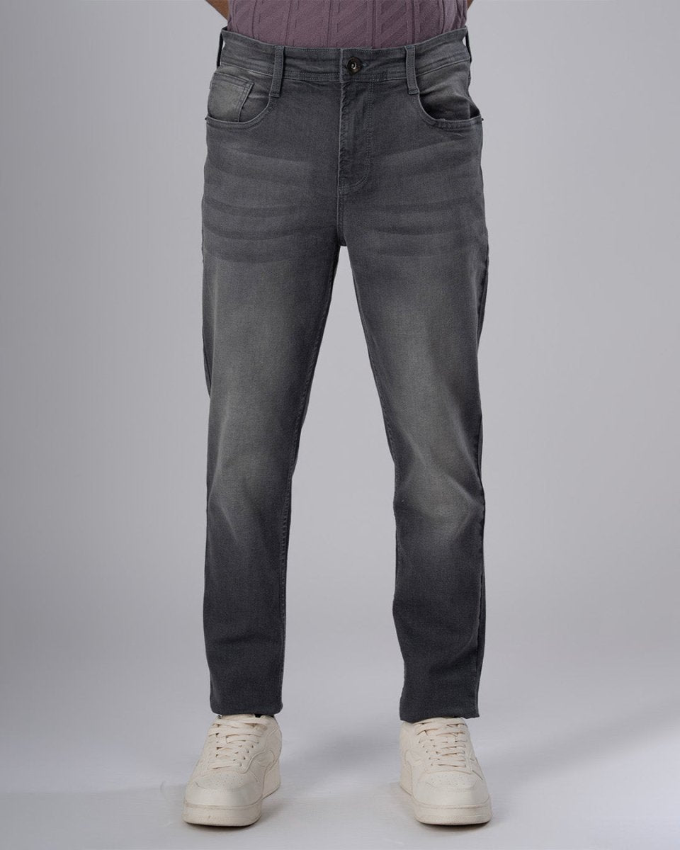 TAILORAEDGE Classic Edge Tailored Denim In Grey