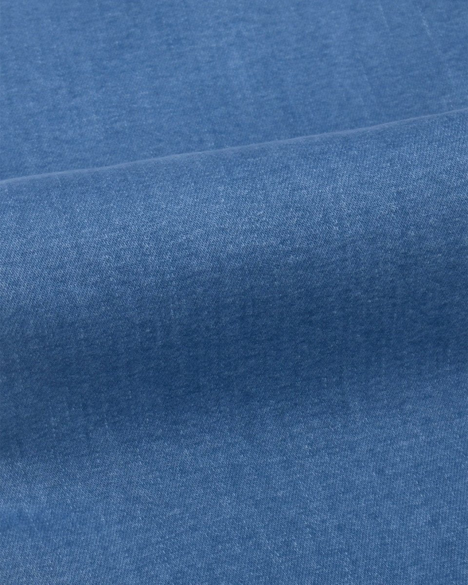 TAILORAEDGE Classic Edge Tailored Denim In Light Blue