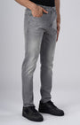 TAILORAEDGE Classic Edge Tailored Denim In Light Grey